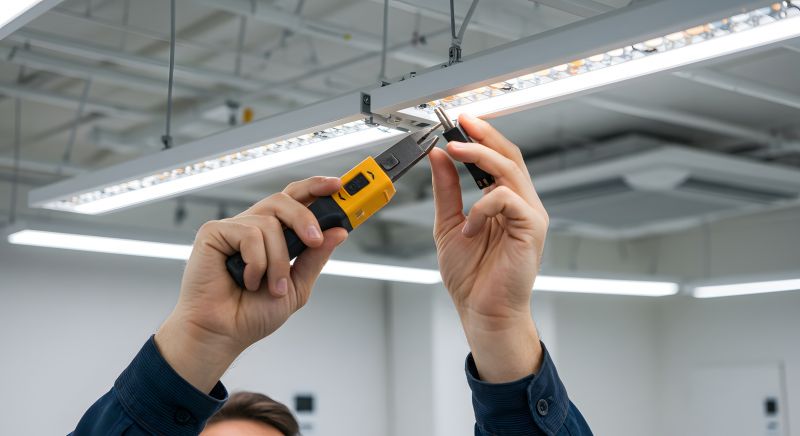 Accent Lights Installation detail