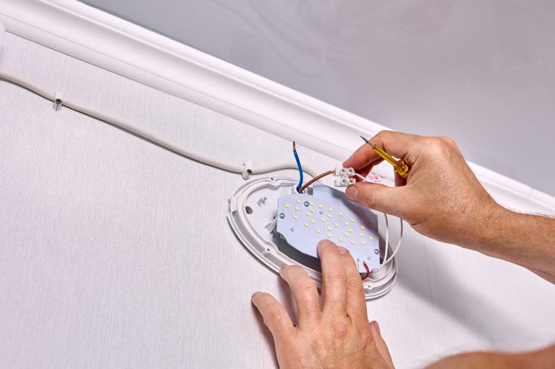 Sconce Lighting Installation detail