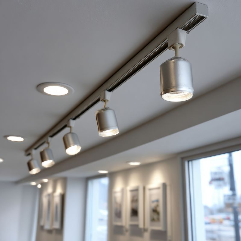 Track Lighting Installation detail